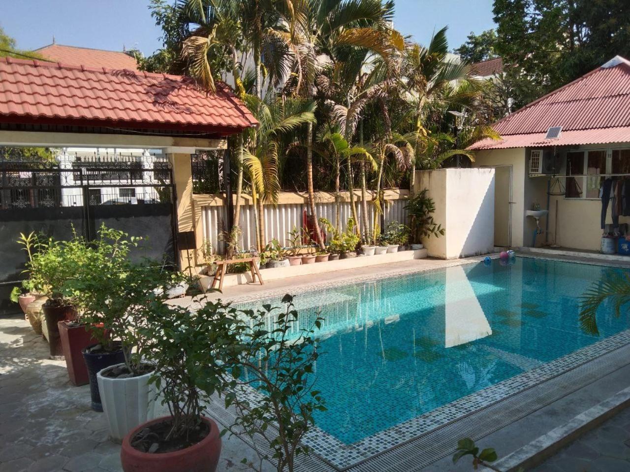 Room 12 - Studio In A Villa 5Mn Walk From The Royal Palace With Swimming Pool Phnom Penh Zewnętrze zdjęcie